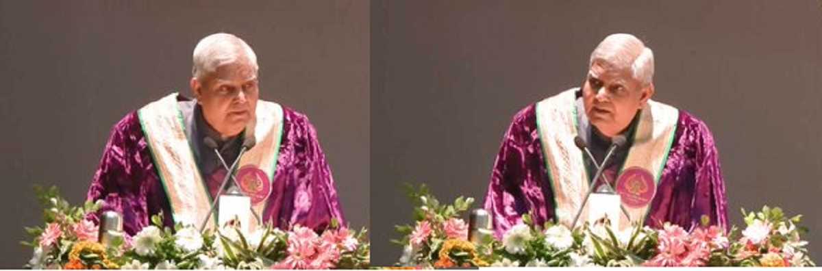 हम सदैव राष्ट्रीय हित को सर्वोपरि रखें : उपराष्ट्रपति जगदीप धनखड़